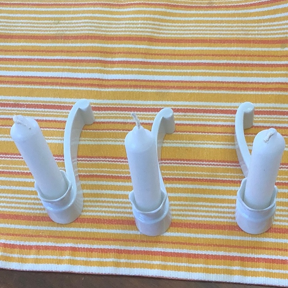 Limoges France Candleholders set of 3
